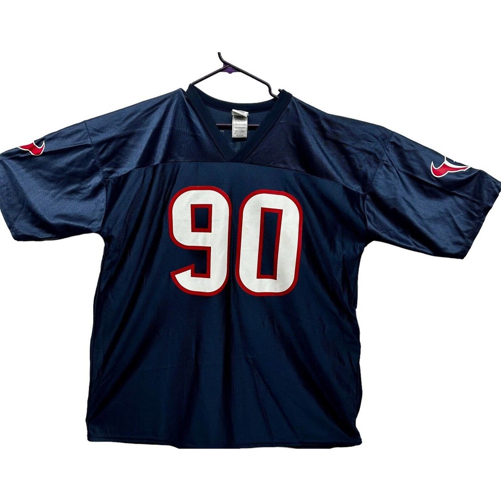 Men's NFL Team Apparel Houston Texans Jersey Size‎ 2XLarge Blue